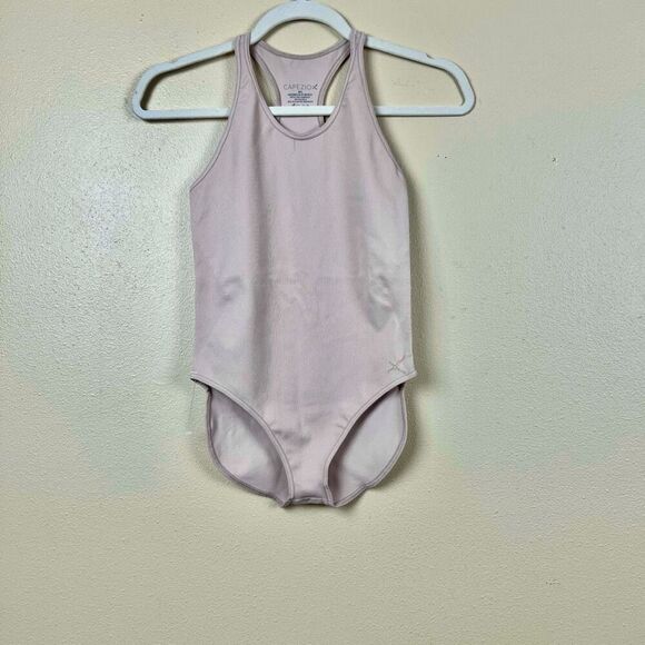 Capezio Bodysuit Tan Size M - Picture 1 of 5